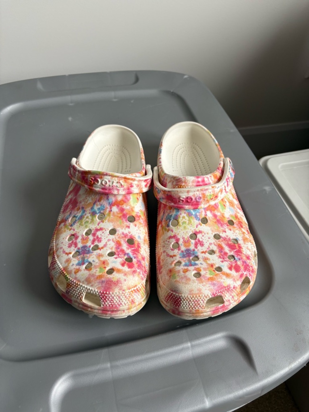 Crocs Slip-On Clog - Multicolor Tie-Dye